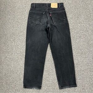 Vintage Levis 550 Black Jeans
